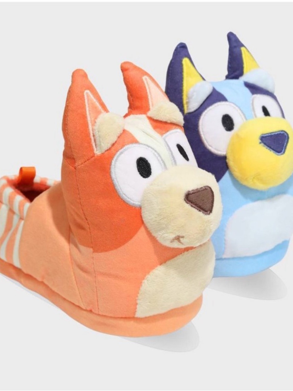 Bluey  Slippers - Orange and Blue